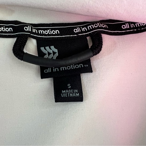 All In Motion Off White Hooded Lightweight Zip Up Jacket Size S - Picture 8 of 8